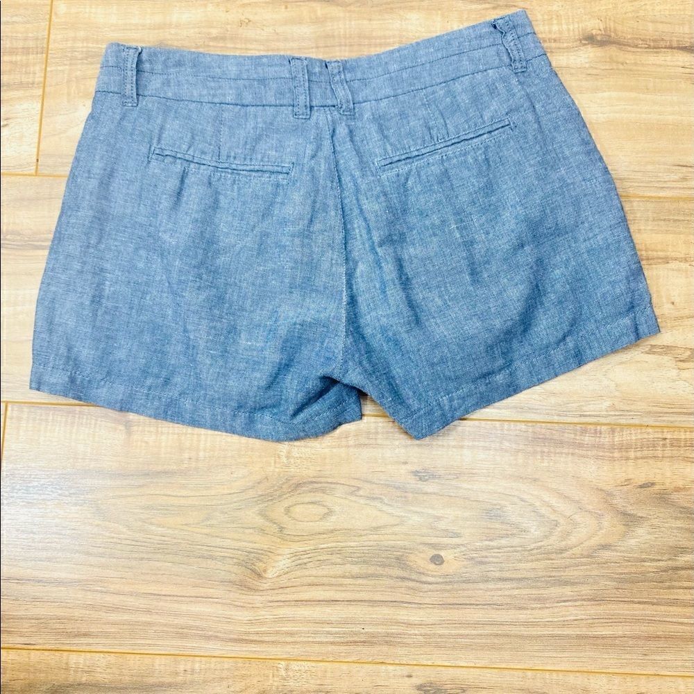 Khakis by Gap Flat Front Chambray City Shorts - Picture 3 of 7